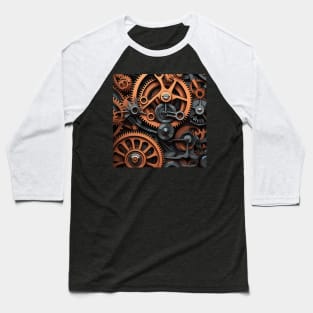 Metallic Gear Symphony Baseball T-Shirt